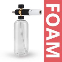 High Pressure Car Wash Foam Sprayer Quick Plug Transparent Snowflake Foam Pot for PA Washer Accessories