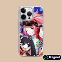 HSR Rappa Silver Plating Magsafe Mobile Phone Case for iPhone 17 16 15 14 13 12 11 Air Pro Max Plus Colorful Cover iPhone 11
