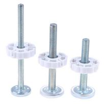 White Baby Gate Safety Kit, M8 M10 Screw Bolts and Pressure Fit Spindles Gate Accessories A3