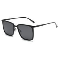 Aluminum Magnesium Alloy Photochromic Spring Hinge Men Sun Glasses Travel Sunglasses Polarized Chic Shades UV400 Eyewear Male