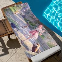 Towel Beach Bath Infinity Quick-Drying Lightweight Portable Sauna Nikki Camping Swim Pool Travel W30*H60(CM)