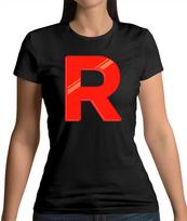 Team Rockets T-Shirt Jesse And James Cartoon Gaming Fan Costume S