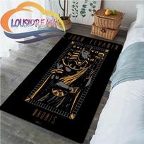 Horus Ancient  Egyptian God Eye of Egypt Pharaoh Anubis face. Living room soft Carpet Home Children's  floor Mat 40cm x 60cm