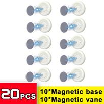 30/2vnt Universalūs magnetiniai kabliukai prie sienos tvirtinamas magneto laikiklis Nuotolinio valdymo pultelis laikymo kabliukai šaldytuvo lipdukai namų dekoro kabliukas 20pcs