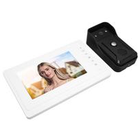 7 colių vaizdo domofonas, durų skambutis, naktinio matymo, HD LCD, laisvų rankų įranga, laidai, vaizdo domofono monitorius su US Plug