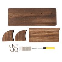 Guitar Wall Mount Hanger with Hook Multipurpose Guitar Wood Hanging Rack for Electric Guitar Violin
