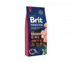 Brit Premium By Nature Junior L sausas pašaras šunims 15 kg (galiojimas iki 2026.06.09)