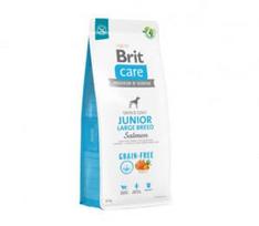 Brit Care Grain-free Junior Large breed Salmon sausas pašaras šunims su lašiša 12 kg (galiojimas iki 2026.06.03)