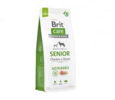 Brit Care Sustainable Senior Chicken&Insect sausas pašaras vyresnio amžiaus šunims su vištiena ir vabzdžiais 3 kg (galiojimas iki 2026.06.23)