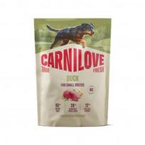 CARNILOVE TRUE FRESH Dog Duck Small Breed sausas pašaras šunims 1,5 kg