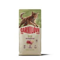CARNILOVE TRUE FRESH Cat Dry Duck Adult Cat Sterilised sausas maistas katėms 6 kg