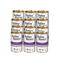 Konservai šunims su triušiena ir spanguolėmis Dolina Noteci Premium, 12 x 400 g