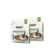 Maistas triušiams Tropifit Premium Plus Rabbit Adult 2×750 g