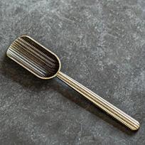 Alloy TeaSpoon with Retro Auspicious Cloud Texture Kung Fu Tea Taking Tool Tea Shovel Office Household Tea Making Tools