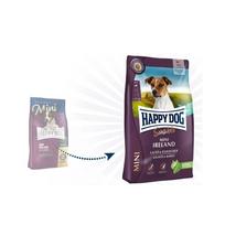 Happy Dog Mini Ireland visavertis pašaras mažų veislių suaugusiems šunims su triušiena ir lašiša, 300 g