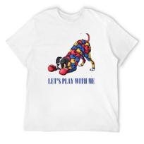 Funny boxer dog T-Shirt plus sizes baggy shirts clothes for men S