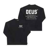 DeuS Ex Machina JoneS Men S Long Sleeve T ShirT Dmp251984 Blk DMP251984 BLK (S)