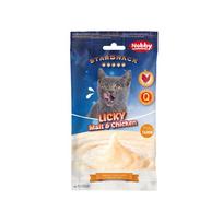 Skanėstas katėms su malt pasta ir vištiena Licky, 5×15 g