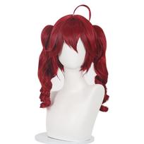 Anime Game Project Sekai Cosplay Teto Vtuber Costume Dress Lolita Dark Little Devil Wing Red Wigs For Halloween Props Customized One Size mėlyna