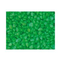 Gruntas akvariumui šviesiai žalias 3-5 mm, 1 kg