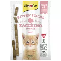 GimCat Kitten Sticks with Turkey & Calcium (3 vnt)