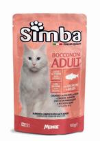 Simba konservuotas pašaras katėms su lašiša ir karšiu 100g