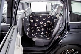 Trixie Automobilio sėdynės užtiesalas, siauras su šonais, padalinamas 0.5×1.45 m, juodas