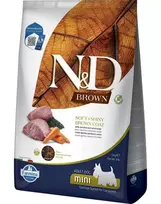 FARMINA N&D BROWN – DOG Dry Lamb Spirulina&Carrot ADULT MINI 5 kg