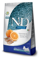 FARMINA N&D OCEAN – DOG Dry Herring&Orange ADULT MINI 2,5 kg
