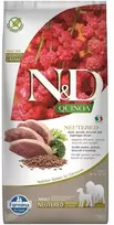FARMINA N&D QUINOA – DOG Dry NEUTERED Duck Broccoli&Asparagus ADULT MED&MAX 12 kg