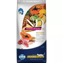 FARMINA N&D TROPICAL SELECTION – CAT Dry Lamb, Spelt, Oats NEUTERED 10 kg