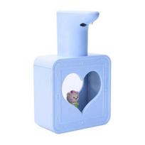 Wall Mount Automatic Soap Dispenser 400ML Touchless Infrared Sensor Dish Soap Container USB Rechargeable Kitchen Bathroom Hand Soap Liquid Pump mėlyna
