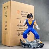 Anime SENZU BEAN Migatte No Gokui Son Goku Veiksmo figūrėlės 32cm Goku Dragon Ball Figūrėlės PVC Modelio Kolekcija Gimtadienio Žaislai Dovanos balta