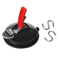 All Purpose Suction Cup Hook Pack, High Strength Hangers for Travel and Camping Multifunctional Car & Home Organization