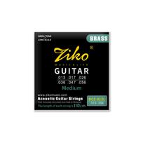 ZIKO/Lio fosforo bronzos akustinės gitaros stygos - 6 stygų liaudies/raudono vario serija