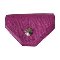 Hermes 24 Verso Silver Buckle Epsom Leather Card Holder Coin Purse Women accessories Magnolia H043103CK9I Box Included