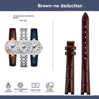 Tissot Jiali Little Beauty T126 Apyrankė Moterims 1853 Moteriškas Modelis Įpjova Apyrankė 12x4mm 14x5mm T126010 Karvės Odos Laikrodžio Dirželis 12mm-4mm