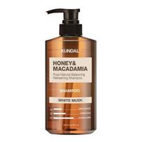 KUNDAL Honey & Macadamia Nature Shampoo White Musk 500ml – Nourishing Daily Hair Shampoo 500ml