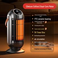 Cross-Border Touch-Screen Graphene Electric Heater CN Plug