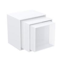 Elegant Acrylics Display Shelves with Multiple Levels Home Accessory Portable for Desserts and Collectible Items balta