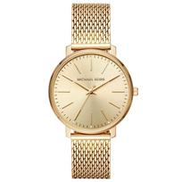 Michael Kors MK4339 Portia Auksinio ciferblato moteriškas laikrodis 38mm auksas