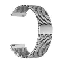 18mm  20mm 22mm Storas Milanese dirželis, skirtas Garmin Venu 3S (41 mm)Samsung laikrodis 7/6/5/4/s3 44mm 40mm Xiaomi S4 huawei WATCH GT /GT5/GT6(41 mm)Dirželiai 18mm sidabras
