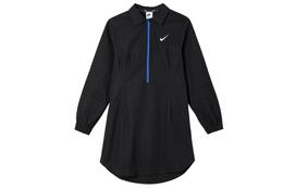Nike suknelė ilgomis rankovėmis moteriška juoda DV8031-010 XS