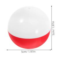 50Pcs Plastic Fillable Balls Empty Capsules Multi-Function Candy Storage Display Party Decoration Empty Balls Fillable raudona