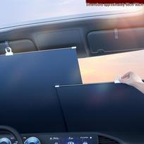 Automatic Retractable Car Sunshade - Summer Heat Protection & Insulation