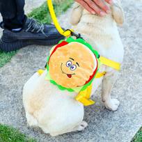 Dog Backpack Harness Self Carrier Bag Adjustable No Pull Vest for Running Daily Walking