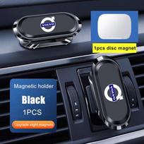 Magnetinis automobilinis telefono laikiklis Stovas Mobiliojo telefono Oro ventiliacijos angos Magnetinis tvirtinimas GPS palaikymas Automobilyje Skirtas Volvo XC90 V90 V60 XC60 V40 XC40 XC70