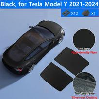 Automobilio stoglangio saulės skydelis Tesla Model Y Juniper 2026 2025 Stiklinio stogo saulės skydelis Stoglangio žaliuzė Šėlinimo tinklas Apsauga nuo UV spindulių Dangtelis