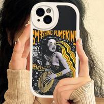 The Smashing Pumpkins Band Rock Phone Case For IPhone 16 15 14 13 12 11 Pro Max Plus 16E Soft Leather Cover 11 pro max