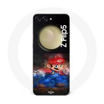 Samsung Galaxy Z Flip5 dėklas super mario bros žaidimai